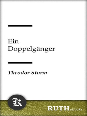 cover image of Ein Doppelgänger